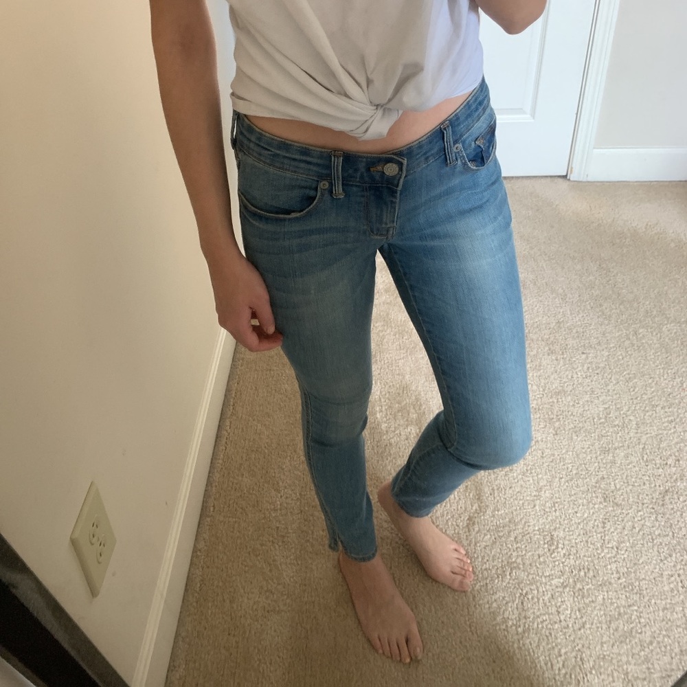 Banana republic skinny jeans size 0/25
